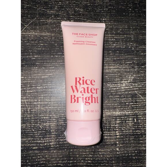 The Face Shop Rice Water Bright Foaming Facial Cleanse 150ml 5.0 FL oz - Picture 1 of 2